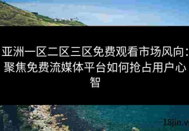 亚洲一区二区三区免费观看市场风向：聚焦免费流媒体平台如何抢占用户心智