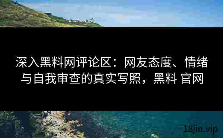 深入黑料网评论区：网友态度、情绪与自我审查的真实写照，黑料 官网
